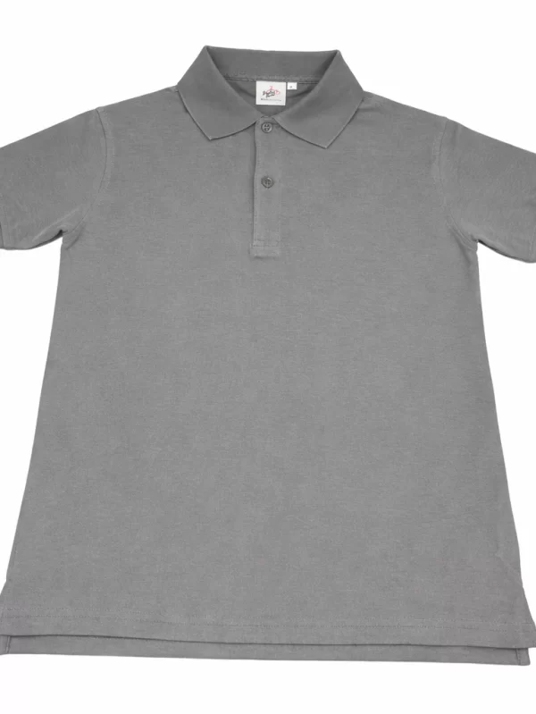 Plain Polo Shirt - 12, Black